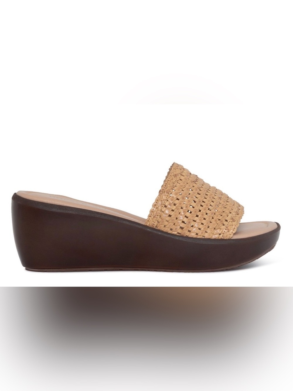 Donald Plummer Linsey Woven Sandal in Tan